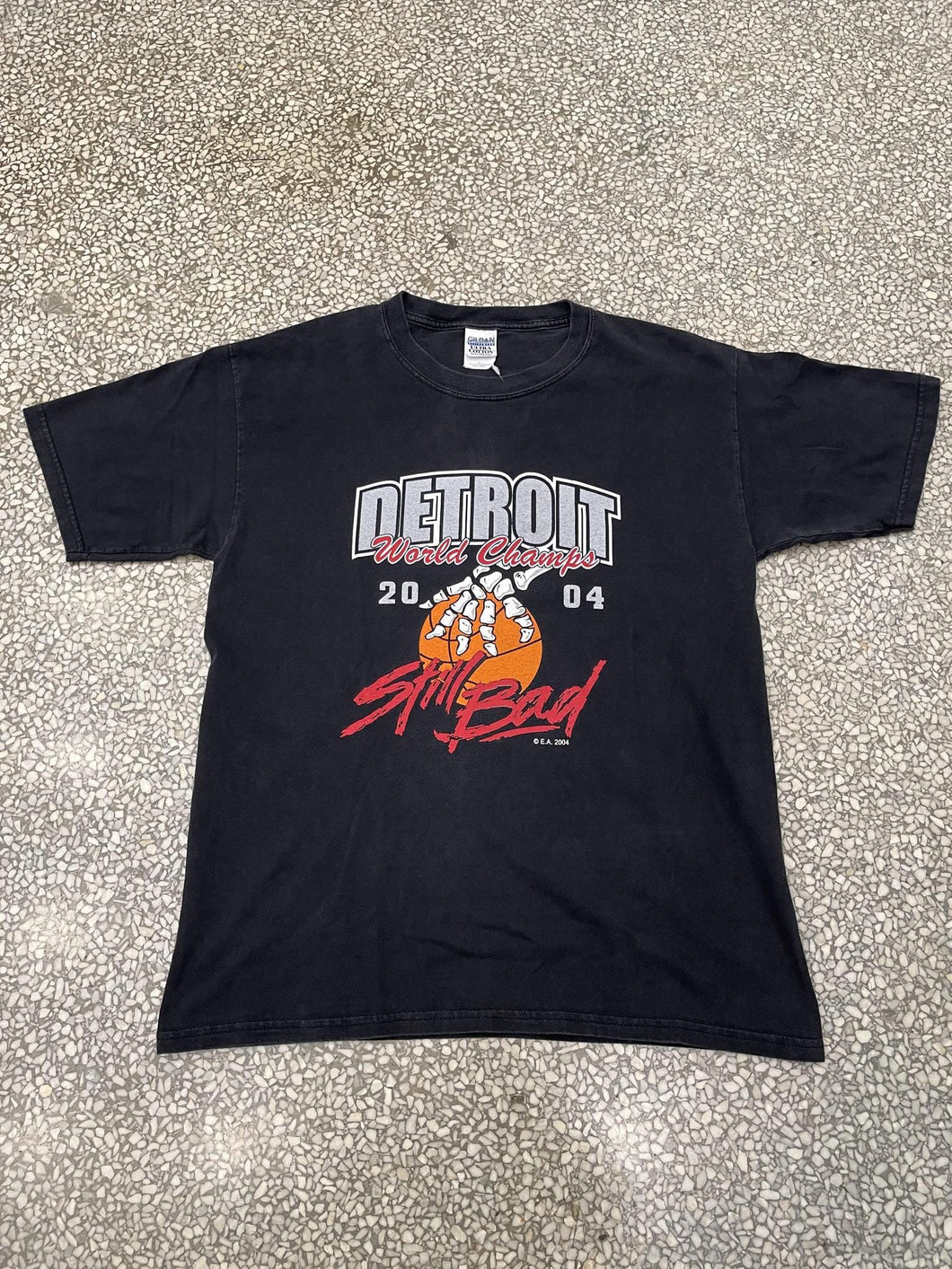 Detroit Pistons Vintage 2004 World Champs Still Bad ABC Vintage 