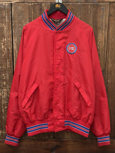 Load image into Gallery viewer, Detroit Pistons Vintage 80s Pla-Jac by Dunbrooke Bomber Jacket Red ABC Vintage 