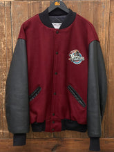 Load image into Gallery viewer, Detroit Pistons Vintage 90s DeLong Varsity Jacket Maroon ABC Vintage 