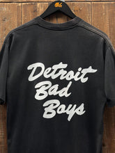Load image into Gallery viewer, Detroit Pistons Vintage 90s Detroit Bad Boys Skull Bootleg Tee Black Red ABC Vintage 