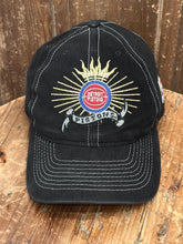 Load image into Gallery viewer, Detroit Pistons Vintage 90s Embroidered Crest Logo Lee Sport Snapback Black ABC Vintage 