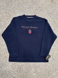 Detroit Pistons Vintage 90s Fleece Crewneck ABC Vintage 