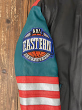 Load image into Gallery viewer, Detroit Pistons Vintage 90s Jeff Hamilton OG Horse Logo Leather Varsity Jacket ABC Vintage 