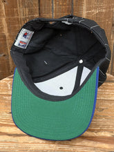 Load image into Gallery viewer, Detroit Pistons Vintage 90s Pinstripe Starter Snapback Black Blue ABC Vintage 