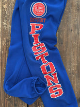 Load image into Gallery viewer, Detroit Pistons Vintage 90s Spell Out Nutmeg Mills Sweatpant Blue ABC Vintage 