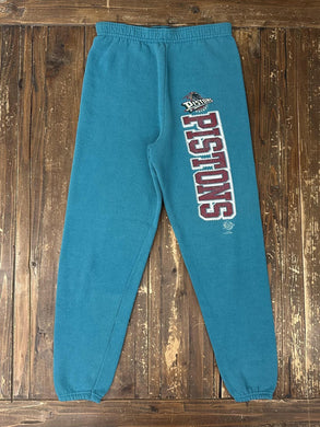 Detroit Pistons Vintage 90s Sweatpant Teal ABC Vintage 