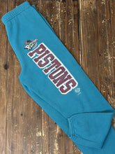 Load image into Gallery viewer, Detroit Pistons Vintage 90s Sweatpant Teal ABC Vintage 
