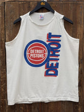 Load image into Gallery viewer, Detroit Pistons Vintage 90s Tank Top White (Repaird) ABC Vintage 