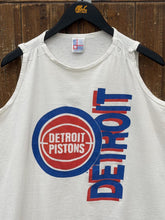 Load image into Gallery viewer, Detroit Pistons Vintage 90s Tank Top White (Repaird) ABC Vintage 