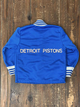 Load image into Gallery viewer, Detroit Pistons Vintage 90s Youth Bomber Jacket/Pant Set Blue ABC Vintage 