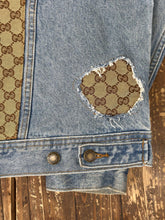 Load image into Gallery viewer, Detroit Pistons Vintage Custom Wrangler Denim Trucker Jacket ABC Vintage 