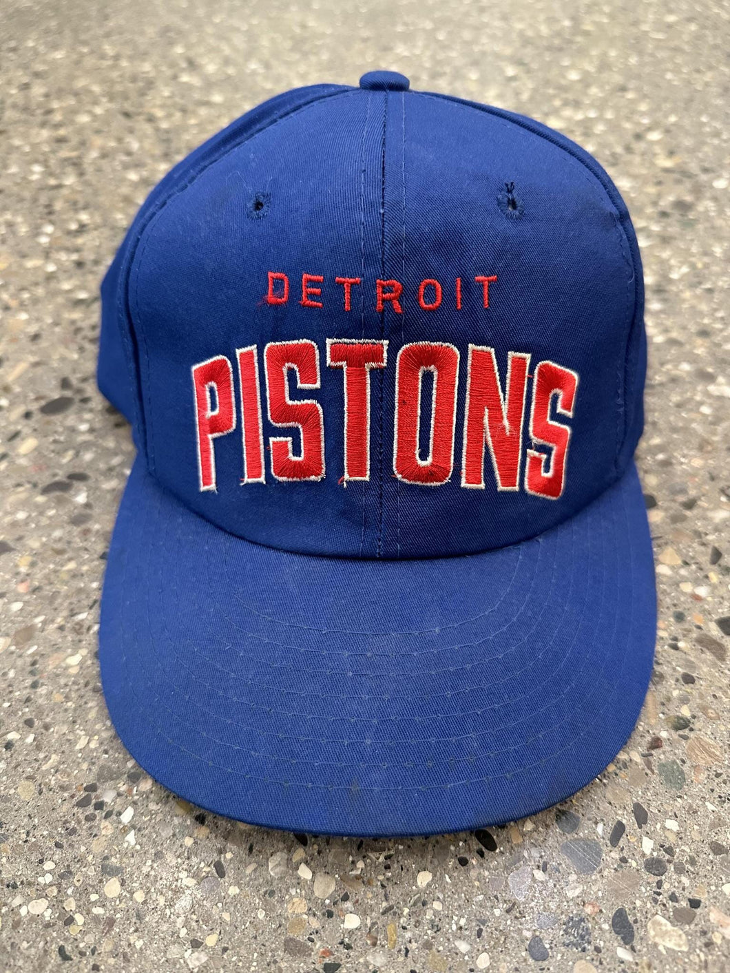 Detroit Pistons Vintage Starter Snapback Royal Blue ABC Vintage 
