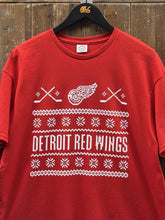 Load image into Gallery viewer, Detroit Red Wings Motor City Winter Tee Red ABC Vintage 