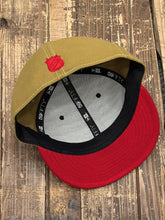 Load image into Gallery viewer, Detroit Red Wings New Era Fitted Cap Navy Gold Red ABC Vintage 