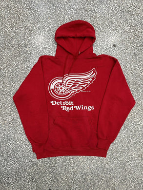Detroit Red Wings Vintage 1989 Swinger Hoodie Red ABC Vintage 