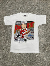Load image into Gallery viewer, Detroit Red Wings Vintage 1990 Bob Probert Enforcer White ABC Vintage S 