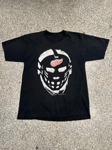 Detroit Red Wings Vintage 1990 Mask Swingster Tee Faded Black ABC Vintage 