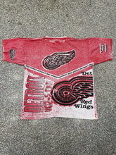 Load image into Gallery viewer, Detroit Red Wings Vintage 1991 All Over Print Tee ABC Vintage 