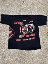 Load image into Gallery viewer, Detroit Red Wings Vintage 1991 Fire On Ice Salem Tee Black ABC Vintage 