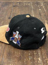 Load image into Gallery viewer, Detroit Red Wings Vintage 1997 Stanley Cup Champs Starter Snapback Black Brown ABC Vintage 