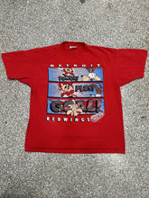 Load image into Gallery viewer, Detroit Red Wings Vintage 1997 Taz Power Play Goal Faded Red ABC Vintage 