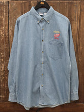 Load image into Gallery viewer, Detroit Red Wings Vintage 1997 Western Conference Champions True-Fan Denim Shirt ABC Vintage 
