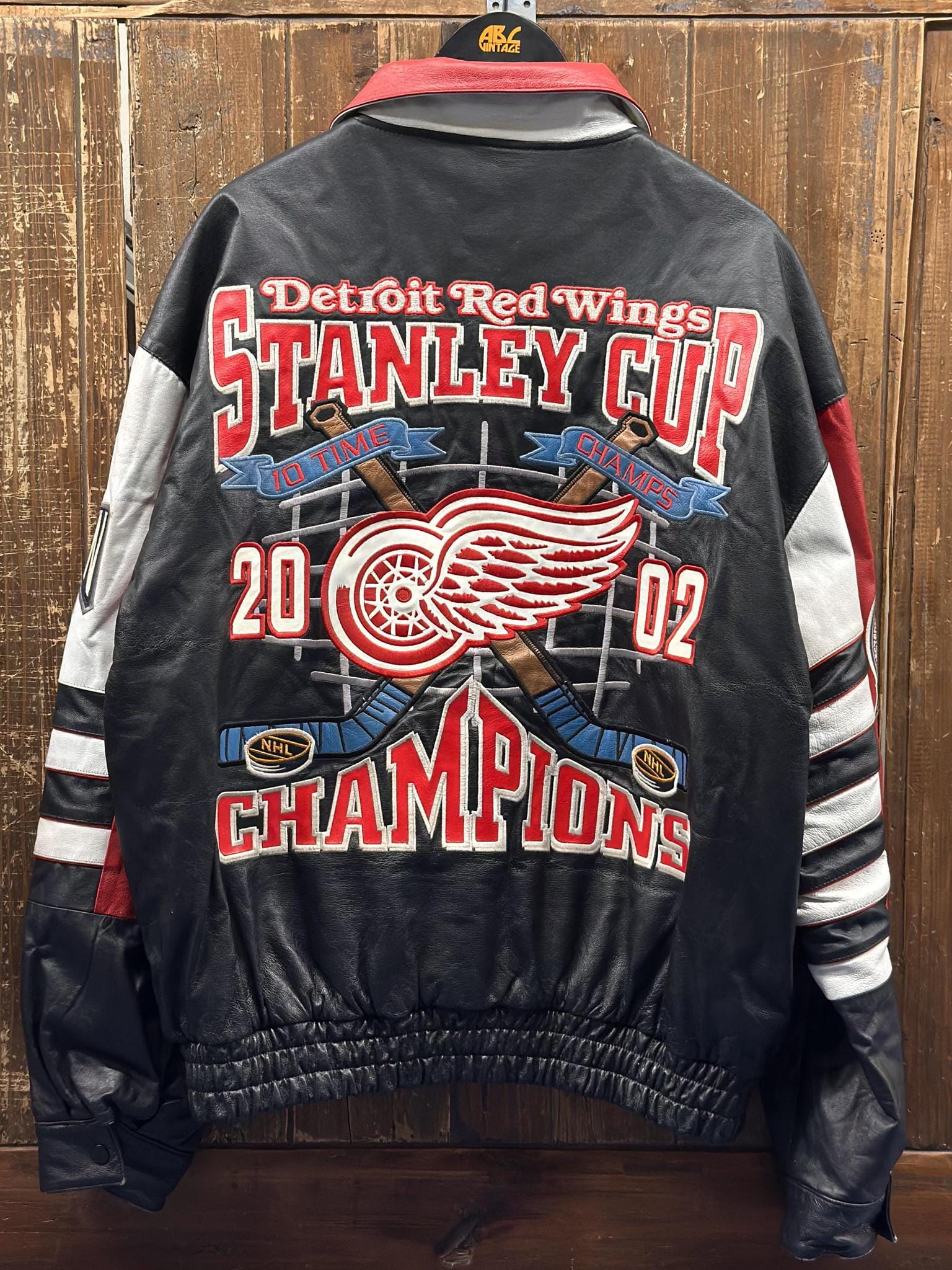 Detroit Red Wings Vintage 2002 Jeff Hamilton Stanley Cup Champions