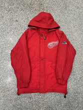 Load image into Gallery viewer, Detroit Red Wings Vintage 90s Apex One Parka Coat Red ABC Vintage 