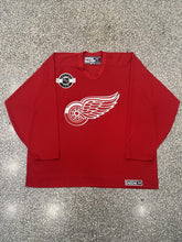 Load image into Gallery viewer, Detroit Red Wings Vintage 90s CCM Hockey Jersey Red ABC Vintage 