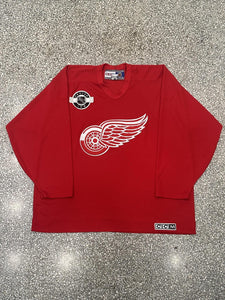 Detroit Red Wings Vintage 90s CCM Hockey Jersey Red ABC Vintage 