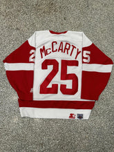 Load image into Gallery viewer, Detroit Red Wings Vintage 90s Darren McCarty Starter Hockey Jersey White ABC Vintage 