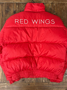 Detroit Red Wings Vintage 90s Down Jacket Red ABC Vintage 