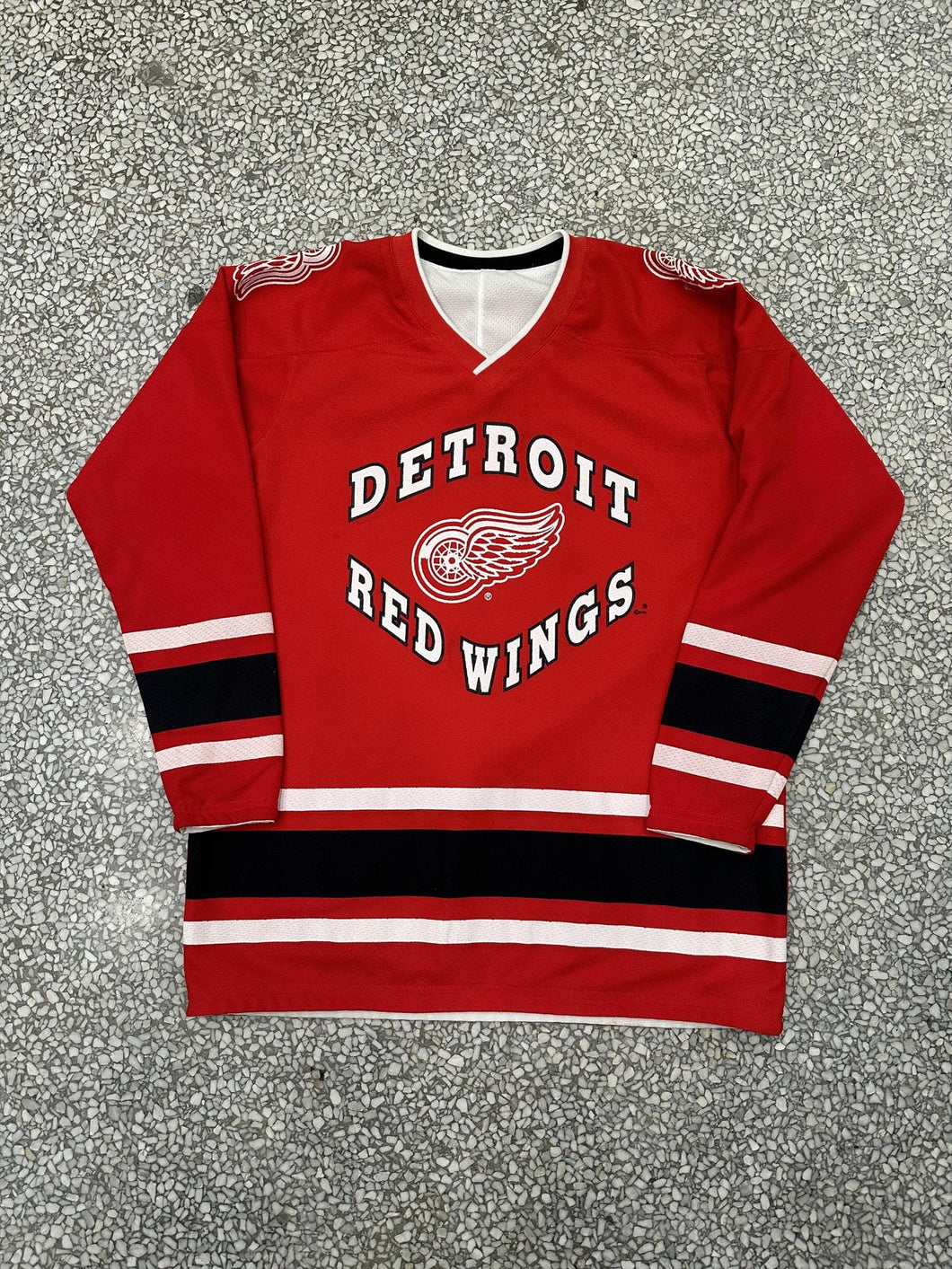 Detroit Red Wings Vintage 90s Reversible Hockey Jersey ABC Vintage 