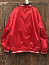 Load image into Gallery viewer, Detroit Red Wings Vintage 90s Youth Spell Out Mighty Mac Bomber Jacket Red ABC Vintage 
