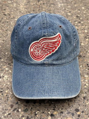 Detroit Red Wings Vintage Blue Denim Hat ABC Vintage 
