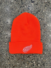 Load image into Gallery viewer, Detroit Red Wings Vintage Carhartt Beanie Safety Orange ABC Vintage 