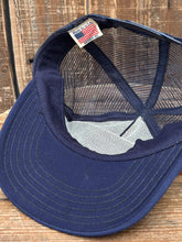 Load image into Gallery viewer, Detroit Tigers Vintage 1984 Champs Felt Logo D Trucker Hat Navy ABC Vintage 