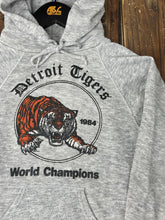 Load image into Gallery viewer, Detroit Tigers Vintage 1984 Youth World Champions Hoodie Grey ABC Vintage 