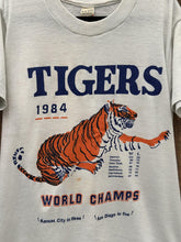 Load image into Gallery viewer, Detroit Tigers Vintage 1984 Youth World Champs Tee Cream ABC Vintage 