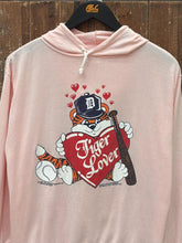 Load image into Gallery viewer, Detroit Tigers Vintage 1985 Tiger Lover Hoodie Pink ABC Vintage 