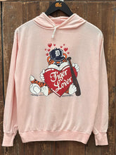 Load image into Gallery viewer, Detroit Tigers Vintage 1985 Tiger Lover Hoodie Pink ABC Vintage 