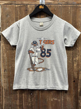 Load image into Gallery viewer, Detroit Tigers Vintage 1985 Youth Cartoon Tiger Tee Grey ABC Vintage 