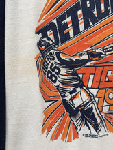 Load image into Gallery viewer, Detroit Tigers Vintage 1985 Youth Raglan Tee White Navy ABC Vintage 