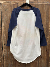 Load image into Gallery viewer, Detroit Tigers Vintage 1985 Youth Raglan Tee White Navy ABC Vintage 