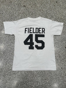 Detroit Tigers Vintage 1987 Keep It Alive Fielder 45 Tee White ABC Vintage 