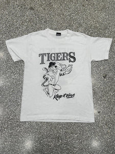 Detroit Tigers Vintage 1987 Keep It Alive Fielder 45 Tee White ABC Vintage 