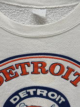 Load image into Gallery viewer, Detroit Tigers Vintage 1988 Crest Logo Crewneck White ABC Vintage 