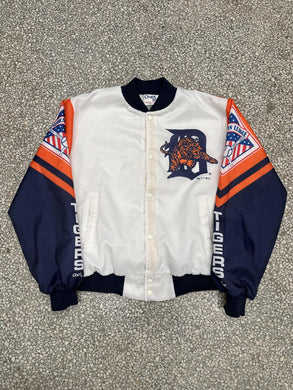 Detroit Tigers Vintage 1989 Chalk Line Bomber Jacket ABC Vintage 