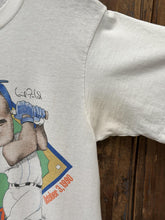 Load image into Gallery viewer, Detroit Tigers Vintage 1990 Cecil Fielder Home Runs Tee Paper Thin Faded White ABC Vintage 