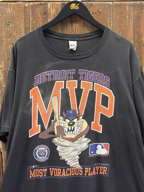 Detroit Tigers Vintage 1993 Taz MVP Tee Black ABC Vintage 